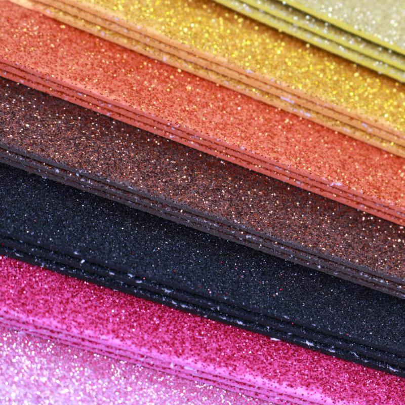 Öntapadós dekorgumi glitteres arany 20x30 cm