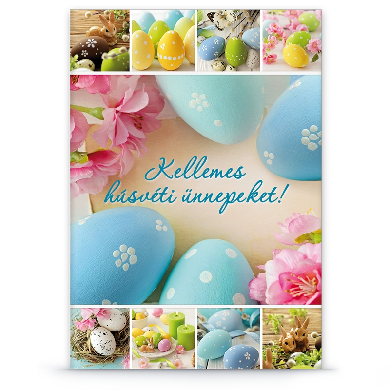 Ars Una normál borítékos képeslap E húsvéti feliratos