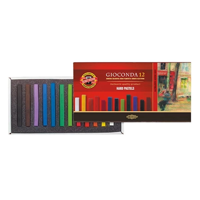 Zsírkréta olajkréta 12 db-os készlet KOH-I-NOOR GioConda 8112/6