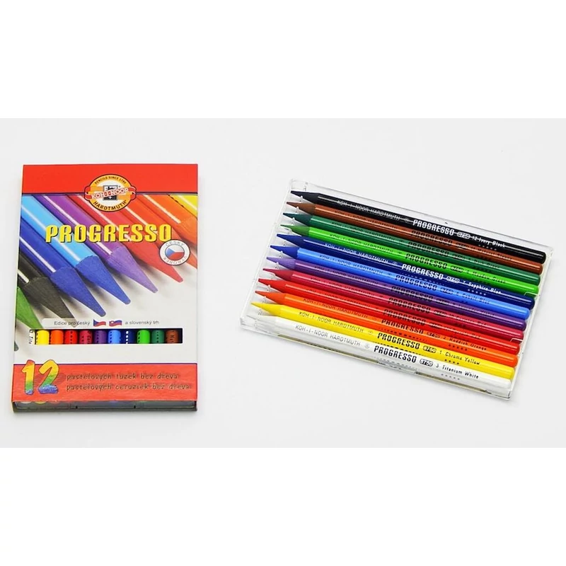 Színesceruza készlet 12 színnel KOH-I-NOOR 8756 Progresso
