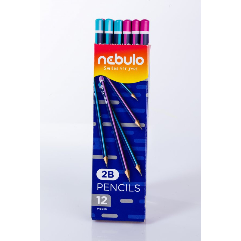 Nebulo Grafit ceruza 2B 12 db/doboz